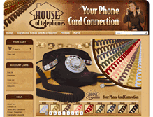 Tablet Screenshot of houseoftelephones.com